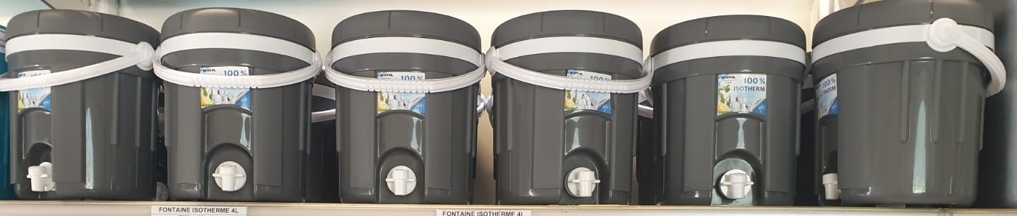Fontaine à eau isotherme - 4L ou 8L - Made in France - EDA