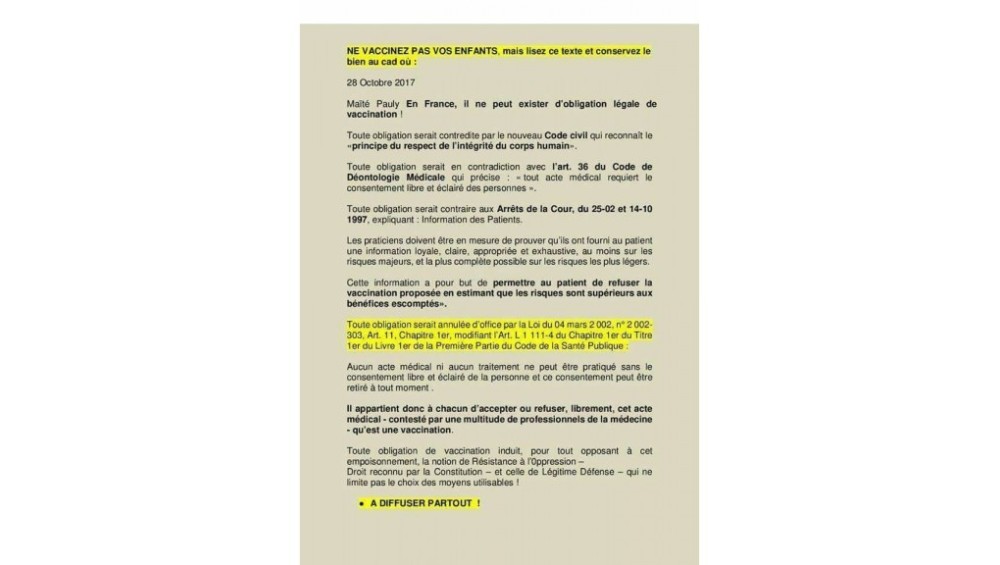 Info Vaccins