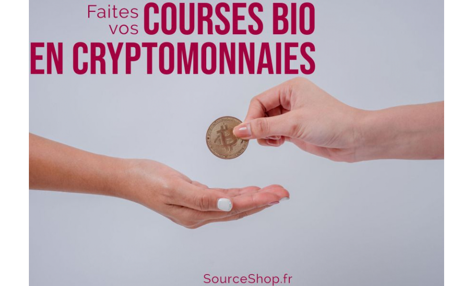 Faites vos courses Bio en Cryptomonnaies !